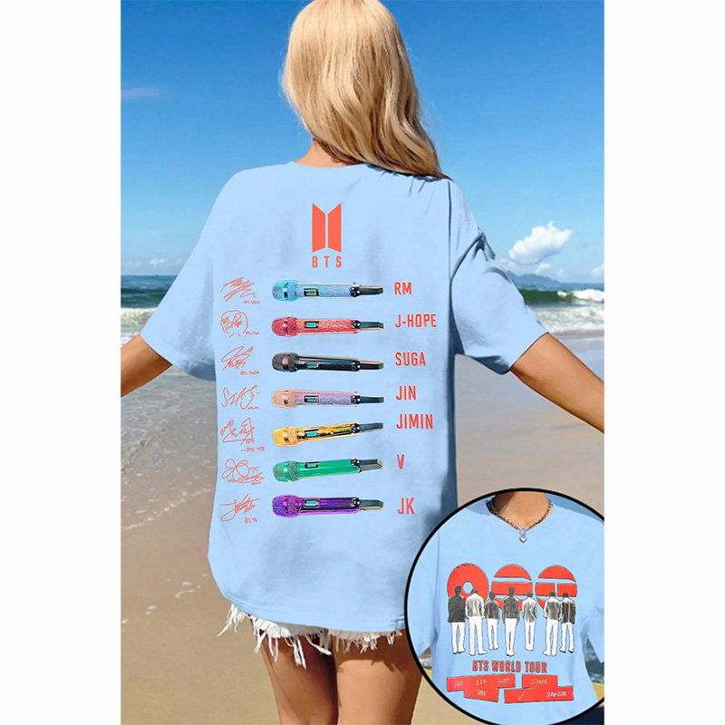 Personalized BTS Arirang 2026 Tee T-Shirt Gift for BTS ARMY for Concert