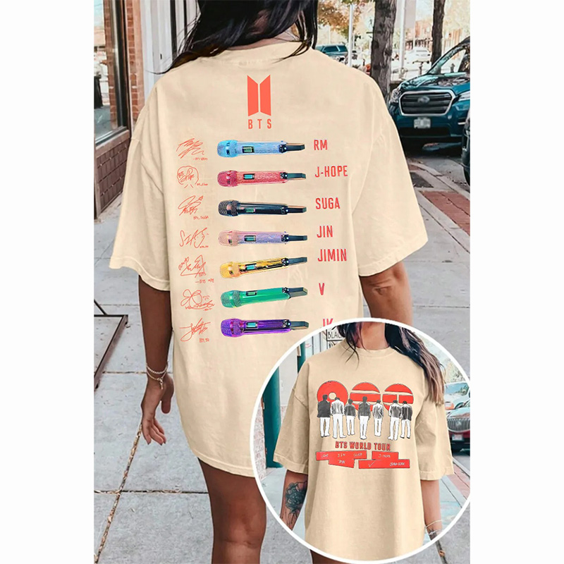 Personalized BTS Arirang 2026 Tee T-Shirt Gift for BTS ARMY for Concert