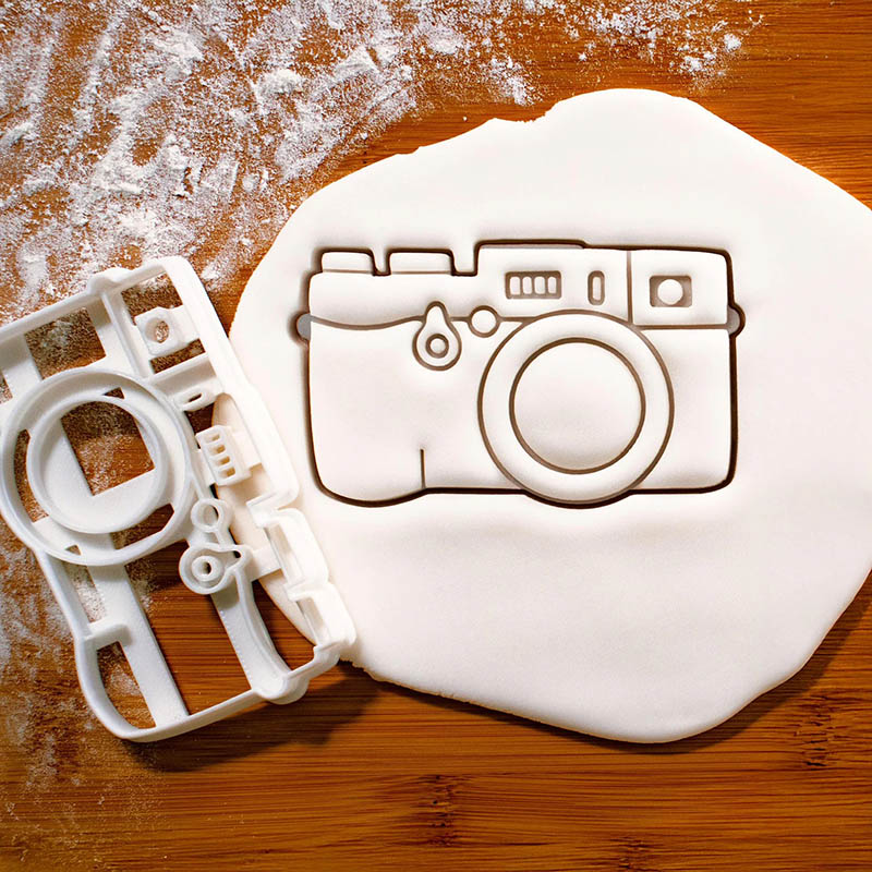 Personalized SLR Camera Cookie Cutter Photography Design for Photographers Students Creative Gifts
