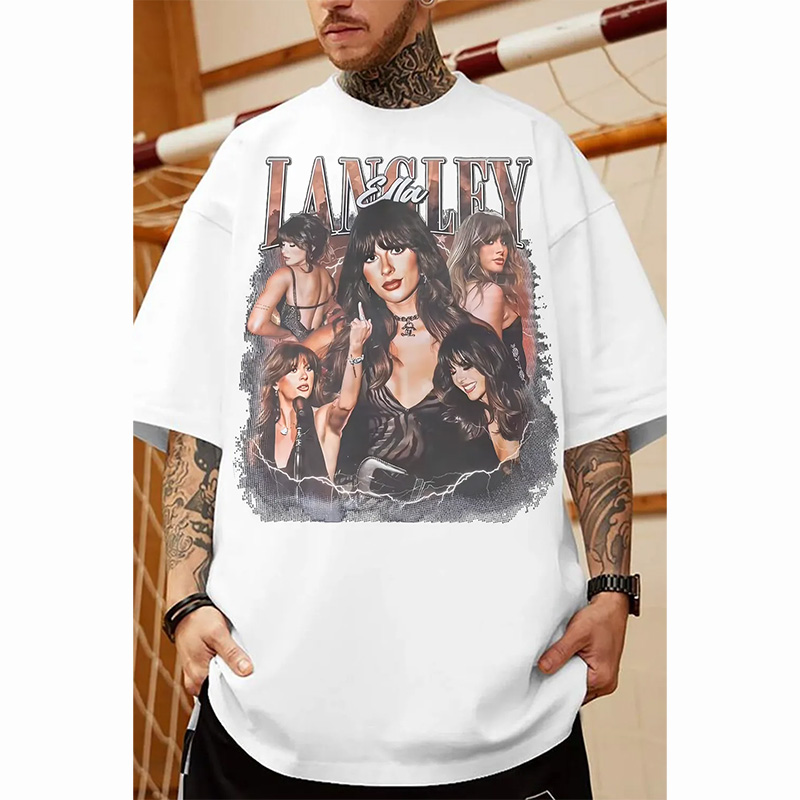 Personalized Ella Printed Tee T-Shirt Gift for Fans for Concert