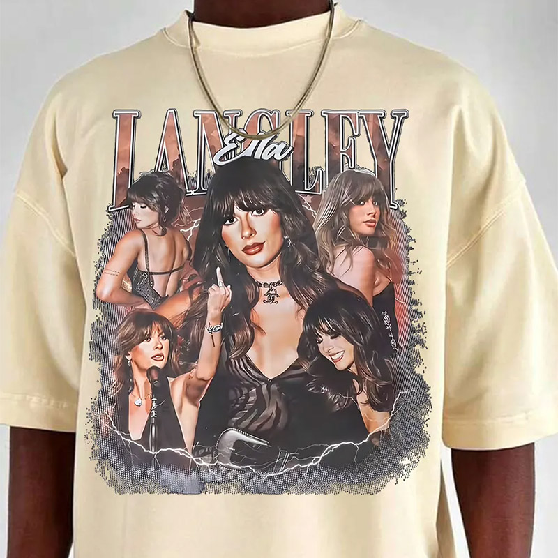 Personalized Ella Printed Tee T-Shirt Gift for Fans for Concert