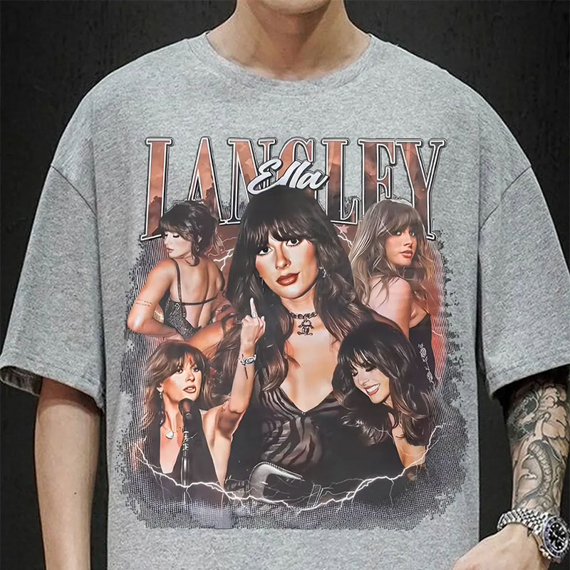 Personalized Ella Printed Tee T-Shirt Gift for Fans for Concert