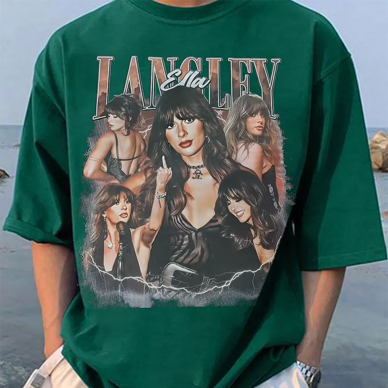 Personalized Ella Printed Tee T-Shirt Gift for Fans for Concert