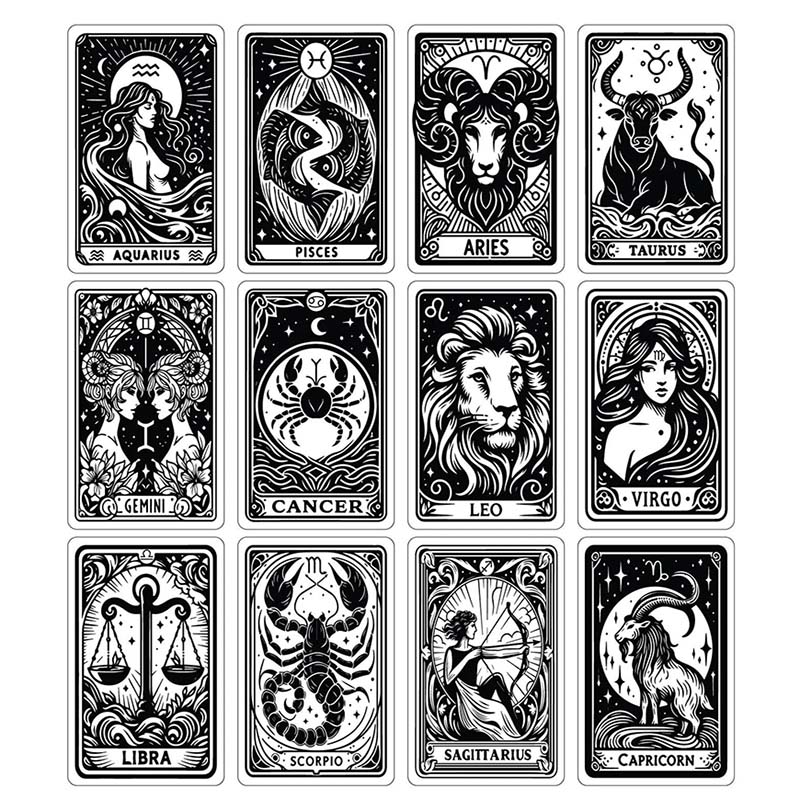 Personalized Zodiac Sign Bookend Pair of Two Bookends Spiritual Home Decor for Library Office or Home