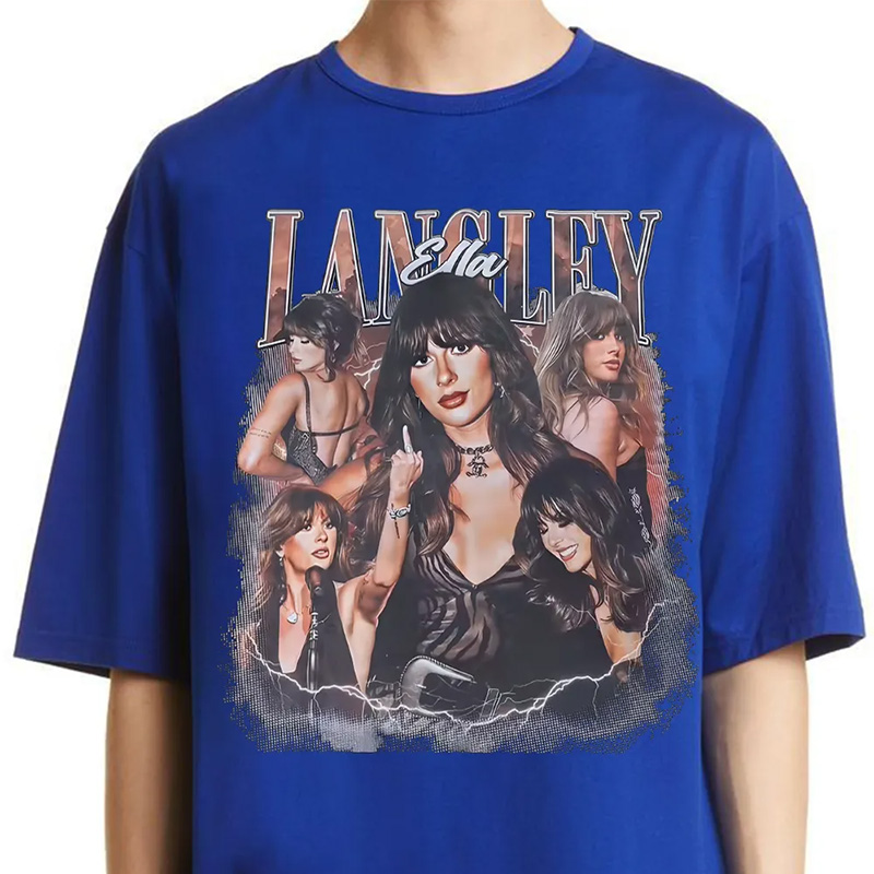 Personalized Ella Printed Tee T-Shirt Gift for Fans for Concert