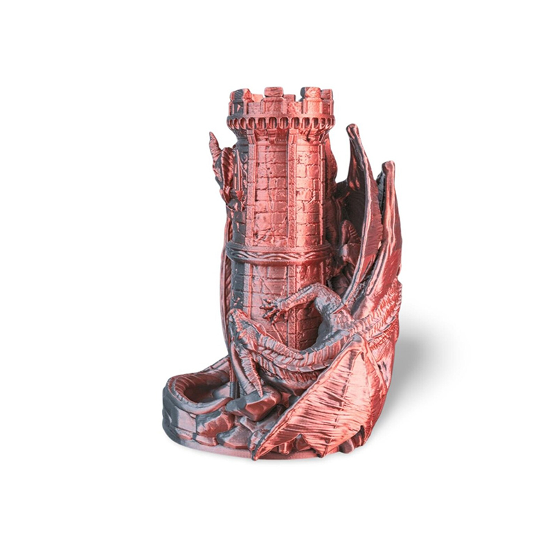 Personalized Twin Fate Dice Tower RPG Dice Tower D&D Dice Roller Accessory 3D Printed Gift for Game Lovers