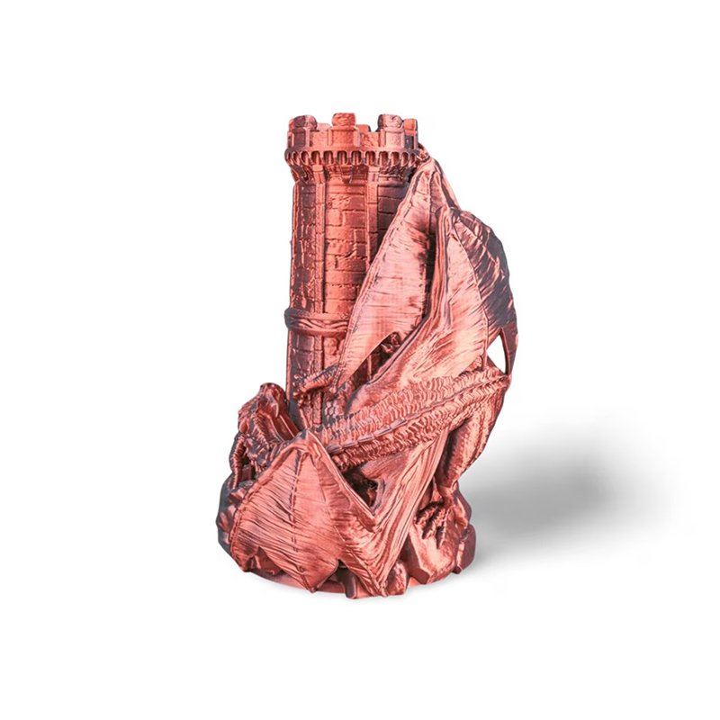 Personalized Twin Fate Dice Tower RPG Dice Tower D&D Dice Roller Accessory 3D Printed Gift for Game Lovers