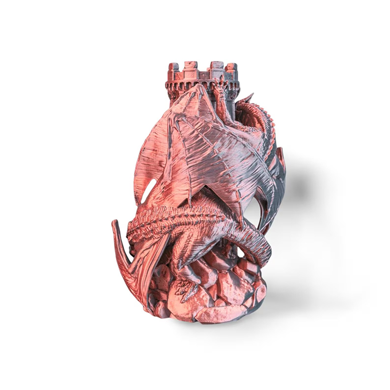 Personalized Twin Fate Dice Tower RPG Dice Tower D&D Dice Roller Accessory 3D Printed Gift for Game Lovers