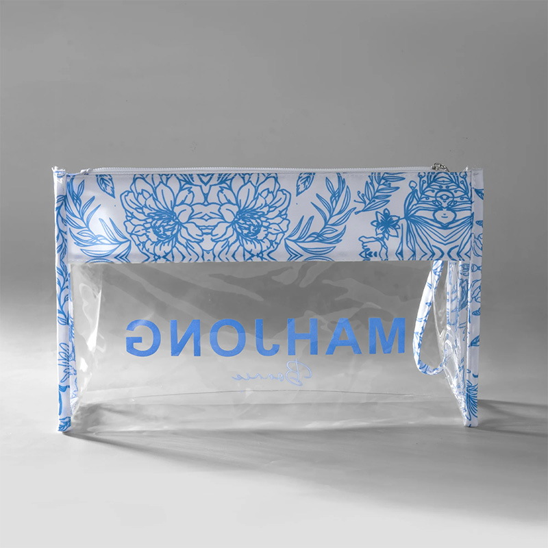 Personalized Blue and White Porcelain Mahjong Waterproof Storage Bag with Name Travel Accessory Birthday Gift for Mahjong Lovers