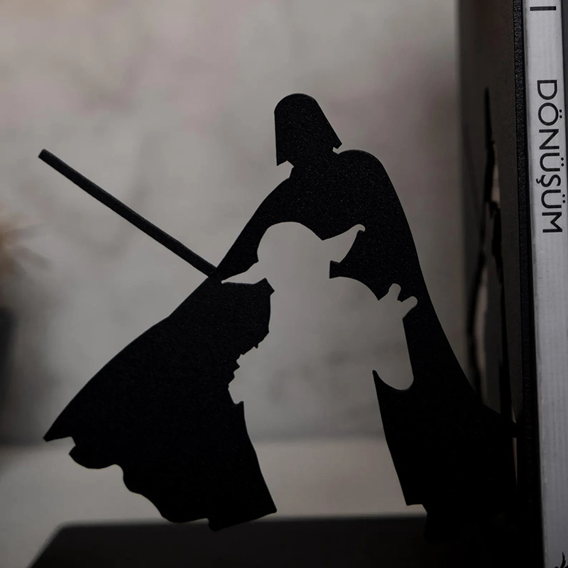 Personalized Star Metal Bookends Metal Decor Art Gift Star Bookend Book Lover Gift Bookworm Gift Librarian Gift for Movie Lovers for Him