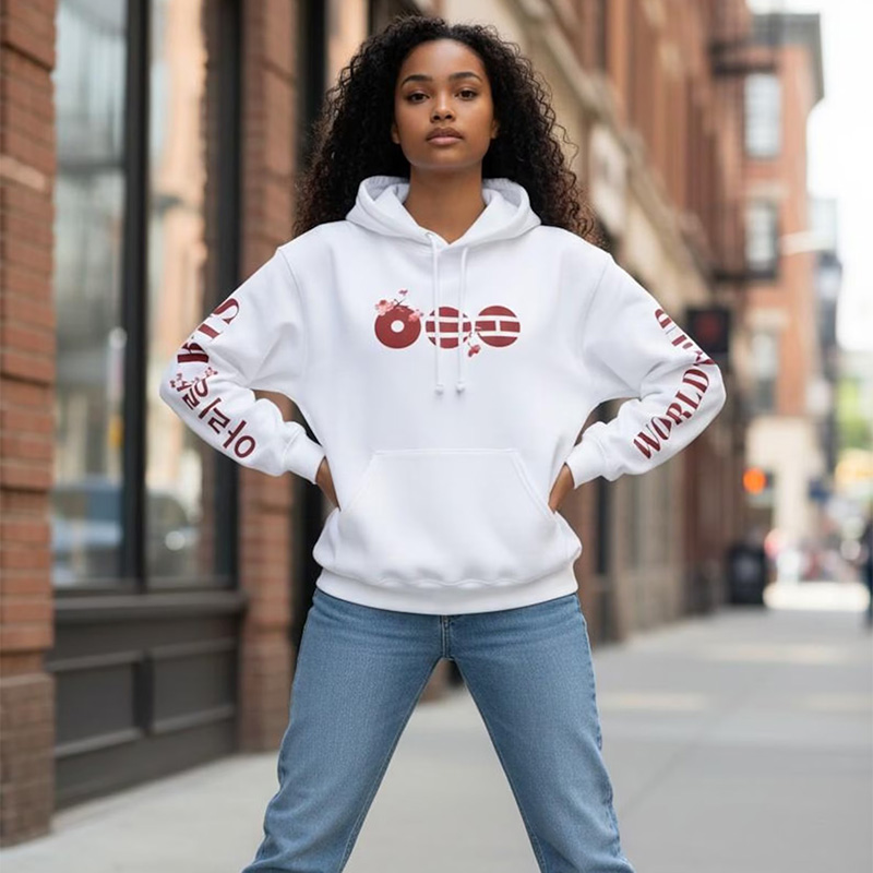 Personalized Cherry Blossom BTS World Tour Arirang Hoodie for Fans for Concert