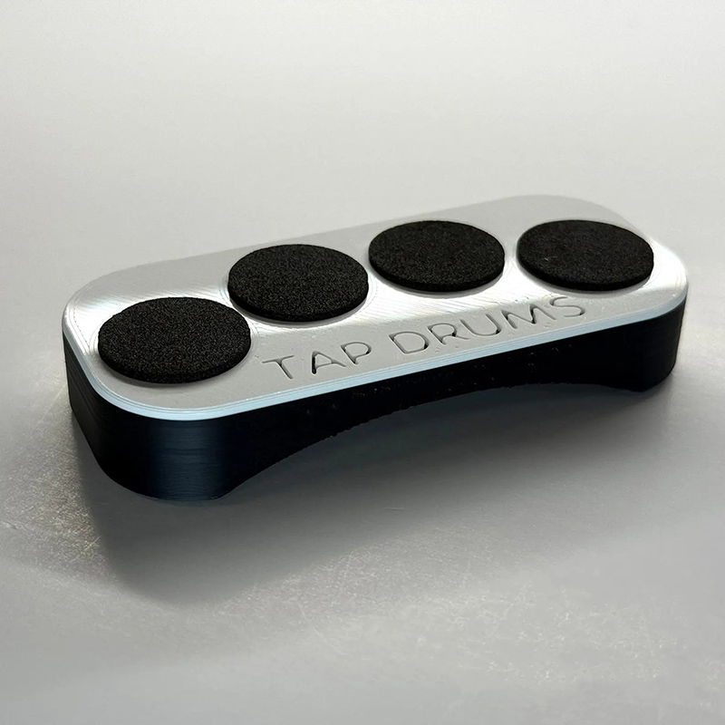 Personalized Tap Drums Silent A Silent Fidget for Musicians and Tappers Custom with Title Gift for Music Lovers