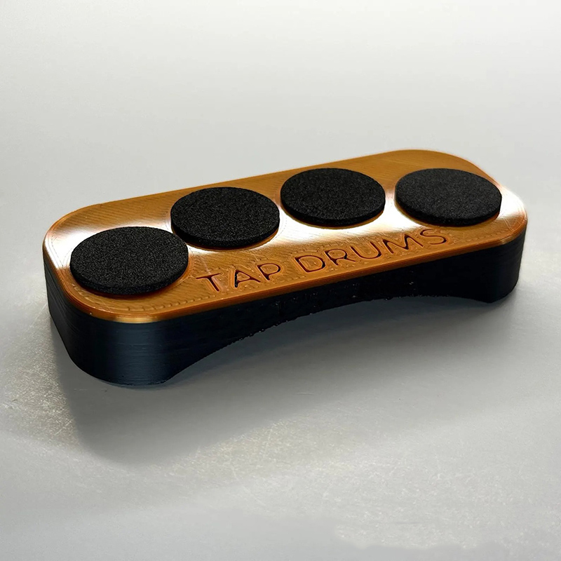 Personalized Tap Drums Silent A Silent Fidget for Musicians and Tappers Custom with Title Gift for Music Lovers