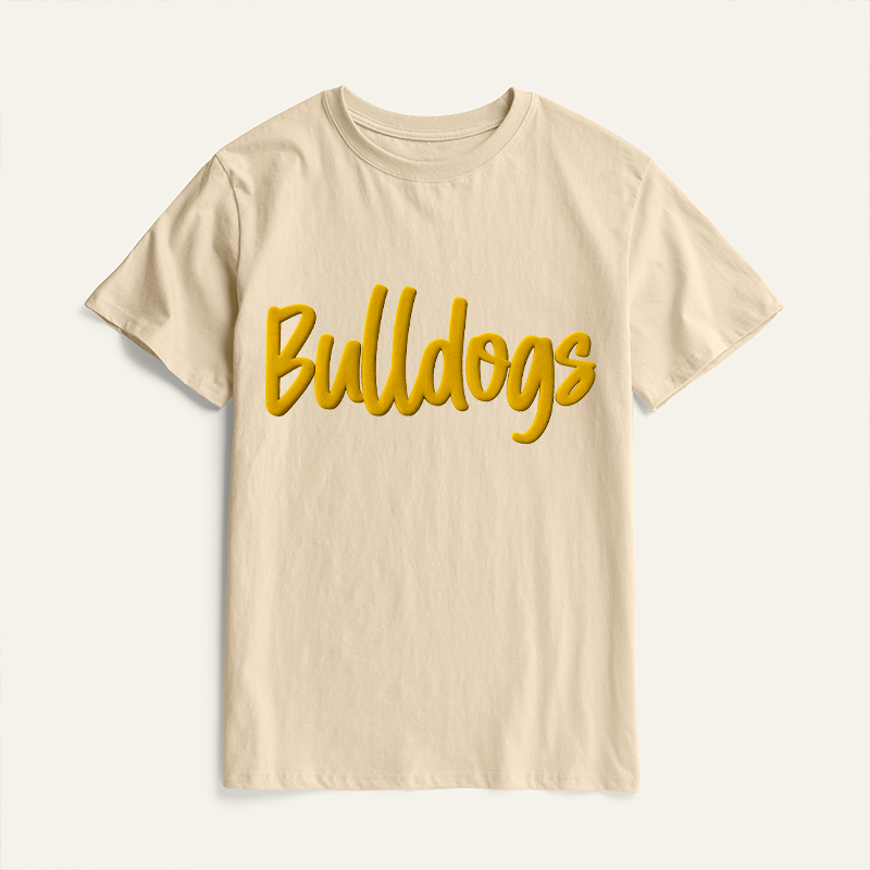 Personalized School Mascot Classic T-Shirt Custom Mascot Name and Color Back to School Team Spirit Shirt