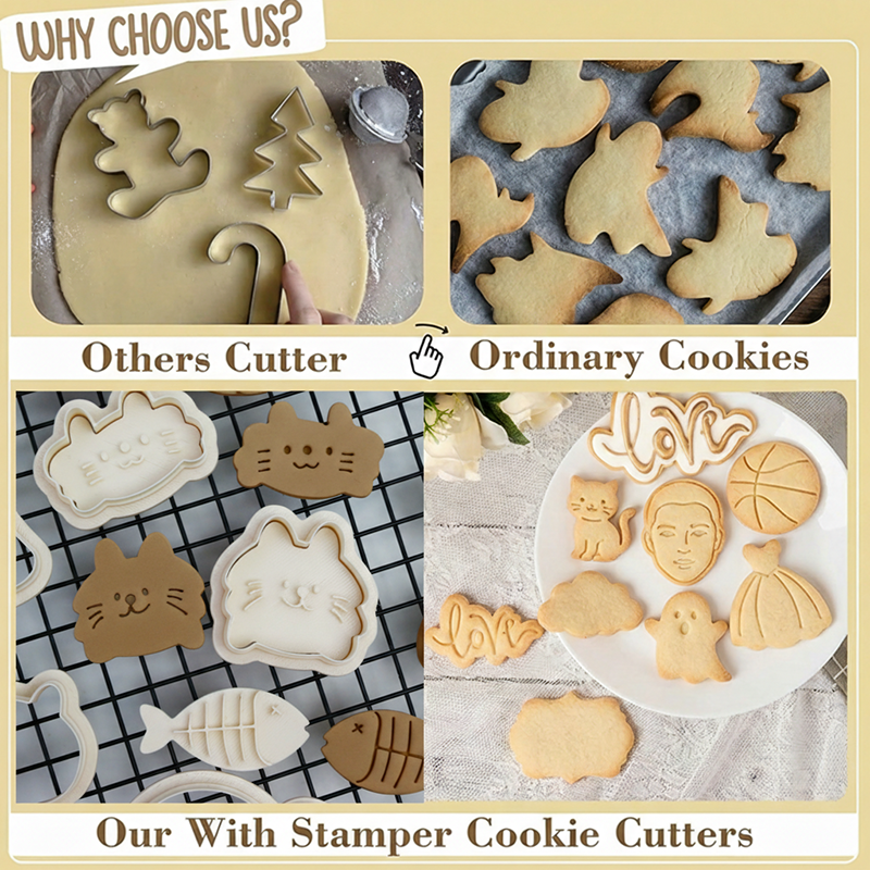 Personalized Disco Ball Cookie Cutter Stamp 3D Embosser Fondant Stamp for Holiday Dance Party Baking for Dance Lovers Music Lovers for Mom for Her