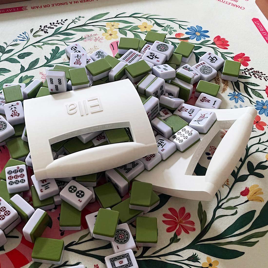 Personalized Name 3D Printed The Scoopler Set of 2 Mahjong Tile Shufflers