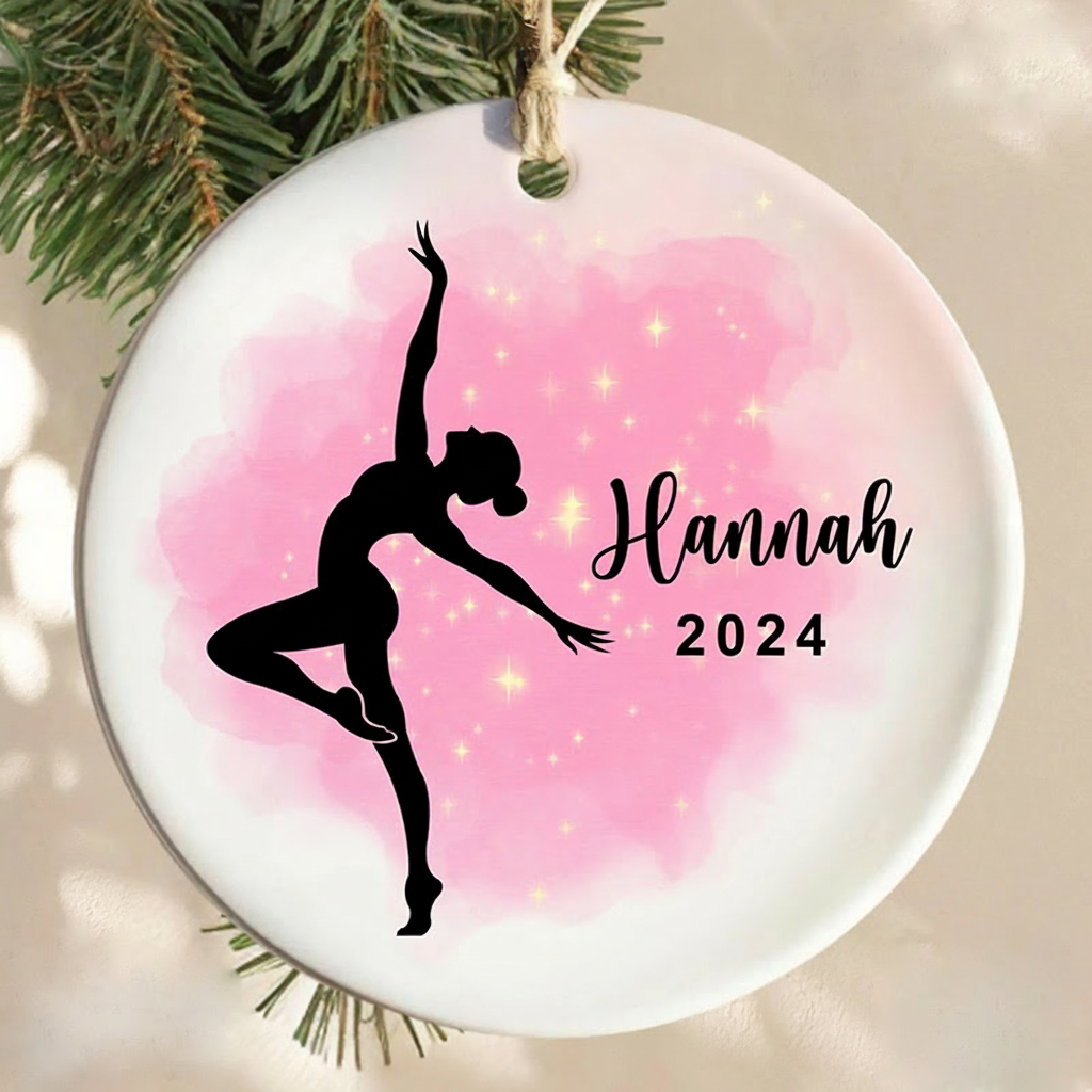 Personalized Dance Christmas Ornament Gift for Dancer Ballet Dance Gift for Christmas Dancer Ballet Dance Keepsake