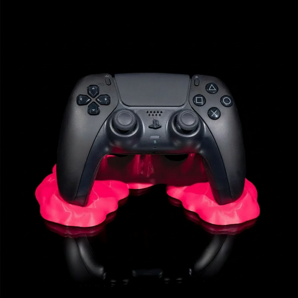 Personalized Spooky Slime Game Console Controller Stand for PS5 And Xbox Series Game Controllers Holder Gamer Gift 3D Printed Gift for Game Lovers