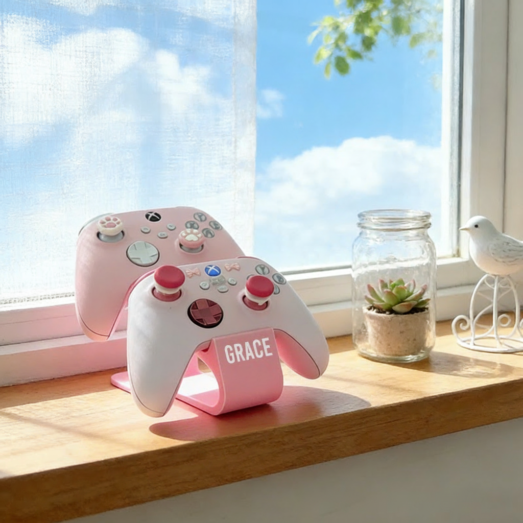 Personalized Game Console Controller Stand Universal Controller Stand 3D Printed Gift for Game Lovers