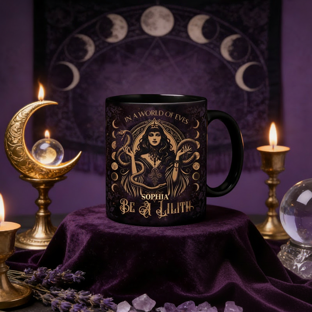 Personalized In A World Of Eves Be A Lilith Magical Mug Coffee Mug Magic Lover Mug Witchcore Gift Coffee Mug