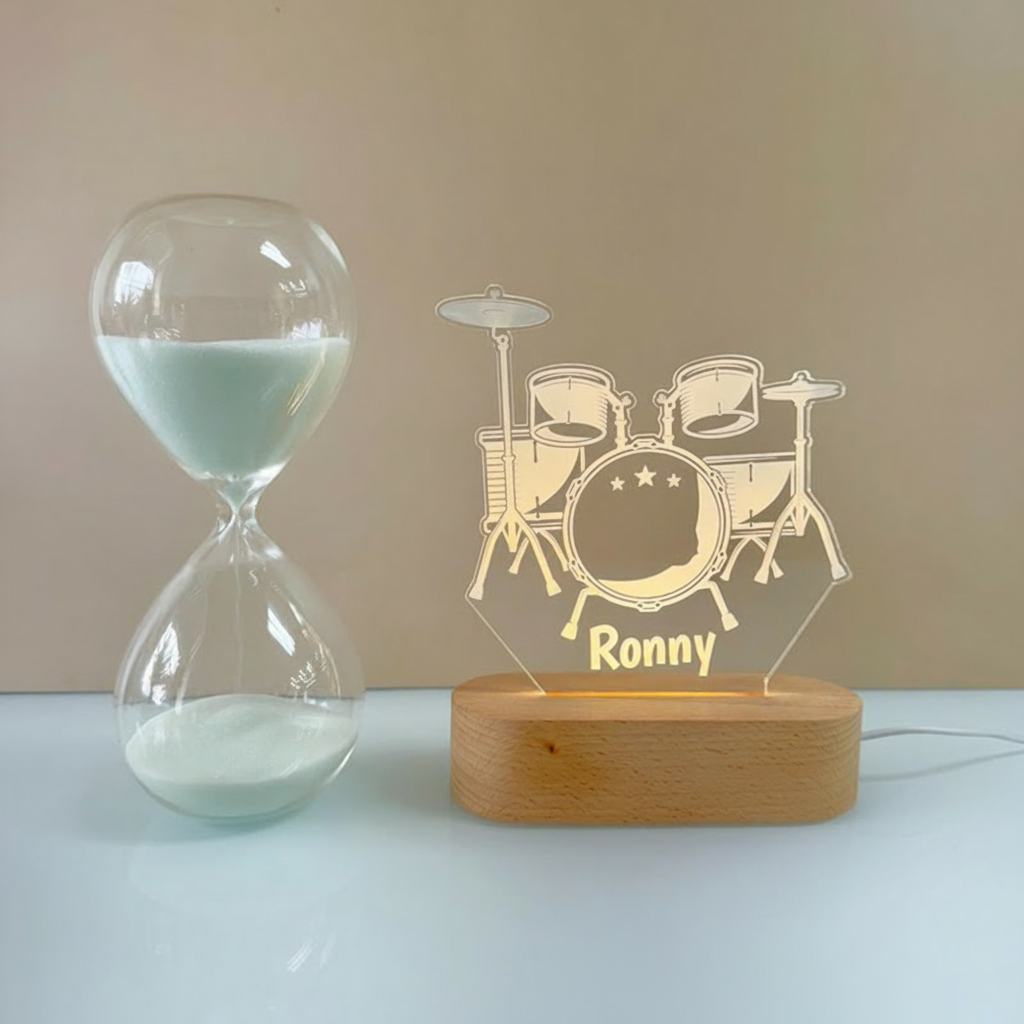 Personalized Night Light Custom LED Lamp for Music Lovers Perfect Gift for Trumpet Players Unique Room Decor