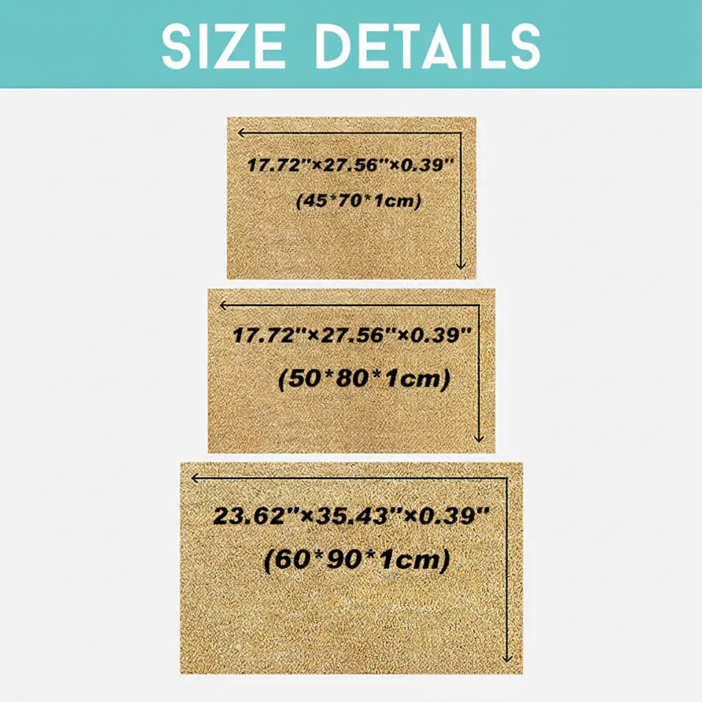 Personalized Hello Goodbye Doormat Musical Welcome Mat New Home Gift Mat