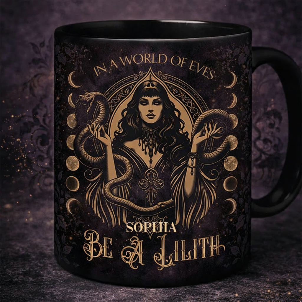 Personalized In A World Of Eves Be A Lilith Magical Mug Coffee Mug Magic Lover Mug Witchcore Gift Coffee Mug