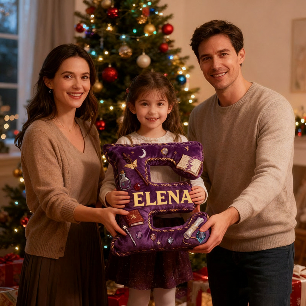 Personalized Magic Academy Pillow Decorated with Magic Scrolls Magic Potions Magic Wands Graphic 3D Print Pillow for Kids and Magic Lovers