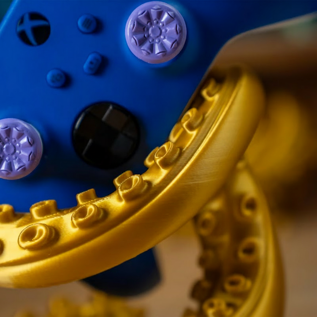 Personalized Tentacle Themed Controller Dock Video Game Controller Holder Gamer Gift 3D Printed Gift for Game Lovers