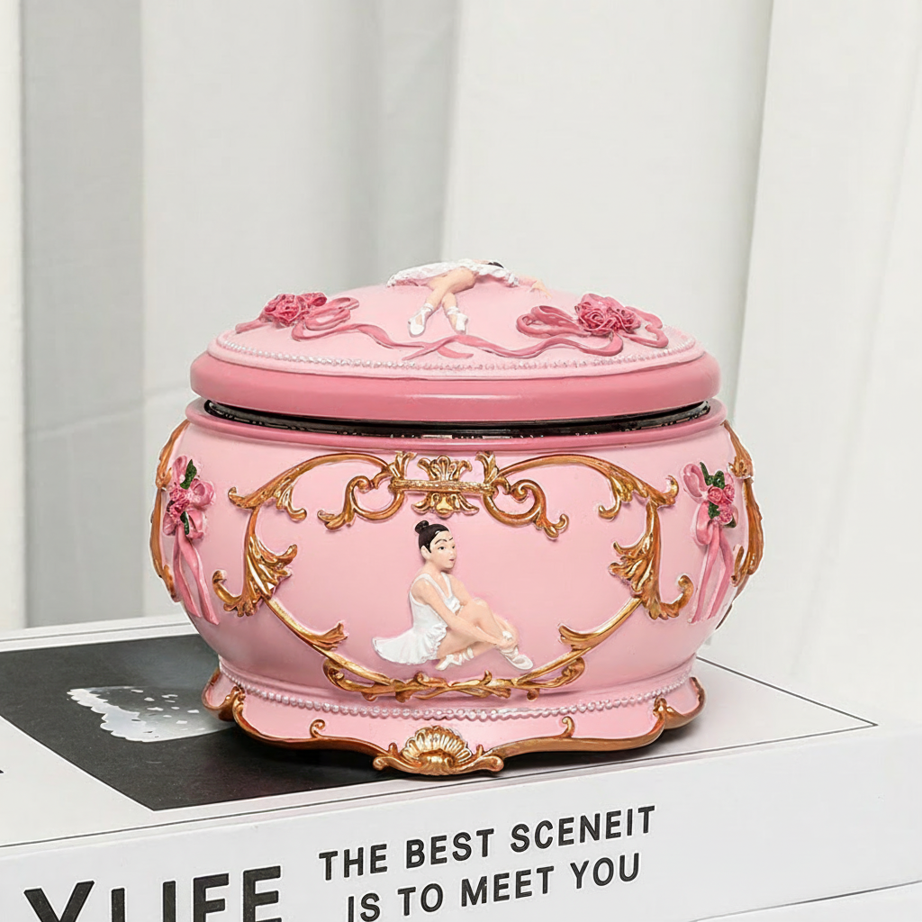 Personalized Carousel Ballerina Music Box Custom Engraved Name Musical Box Personalized Birthday Gift Christmas Gifts Keepsake Gifts