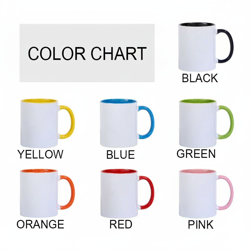 Personalized 2D Flat Acoustic Vibes Mug Custom Vinyl Records Themed Mug for Music Lovers