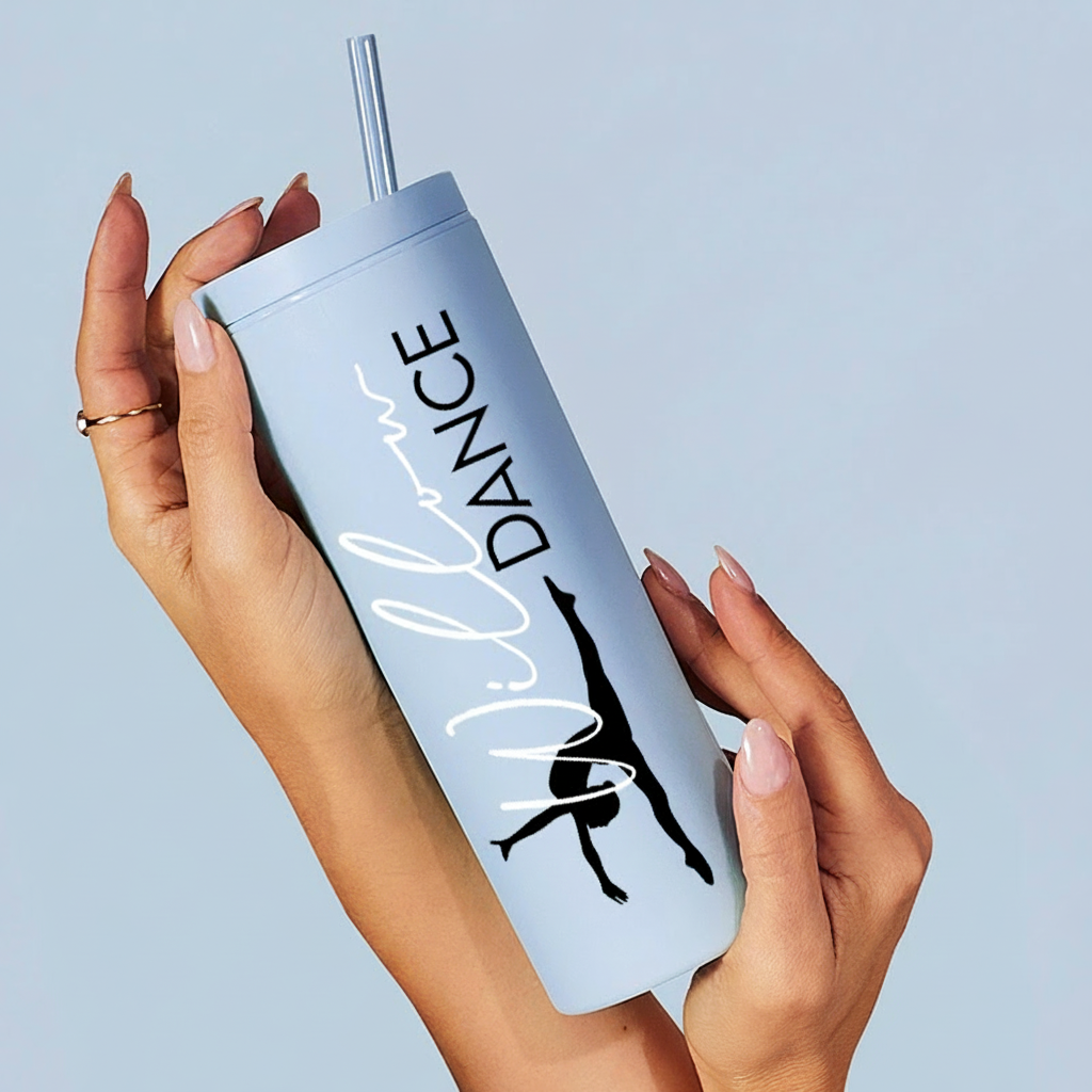Personalized Dance Tumbler Gifts for Dance Teacher Dance Lover Tumbler Gift for Kids Friend Granddaughter