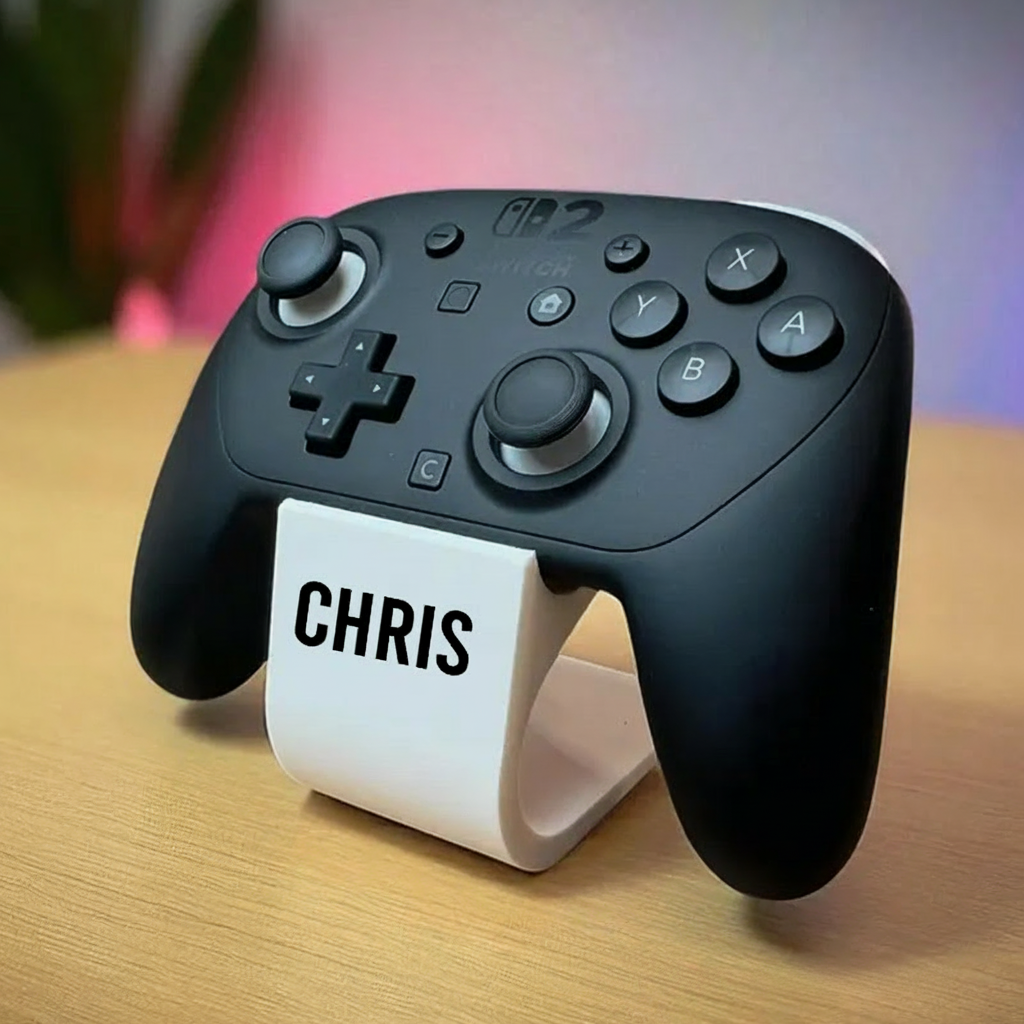 Personalized Game Console Controller Stand Universal Controller Stand 3D Printed Gift for Game Lovers