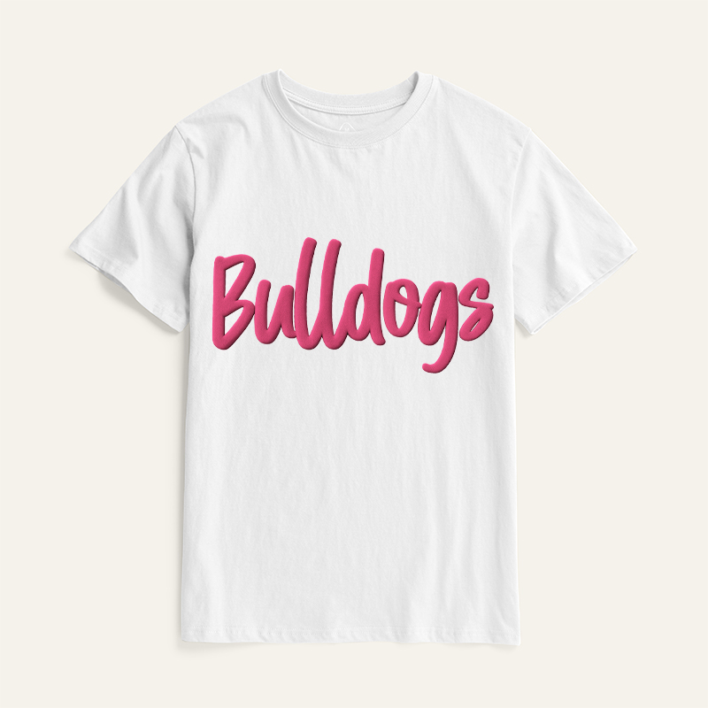 Personalized School Mascot Classic T-Shirt Custom Mascot Name and Color Back to School Team Spirit Shirt