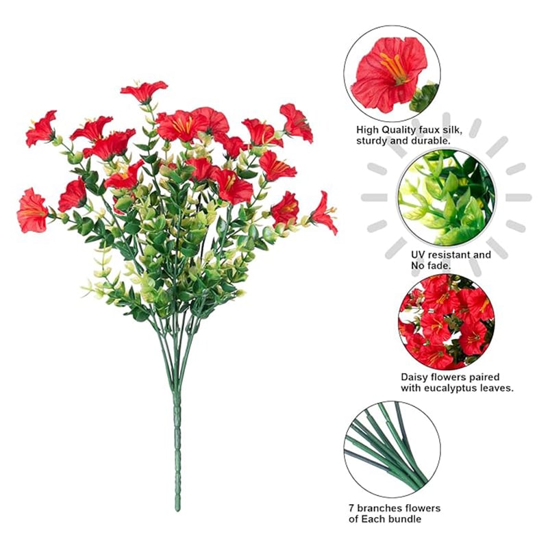 🌸 Jarní letní domácí dekorace - 🌿 Umělá hedvábná barevná povojník