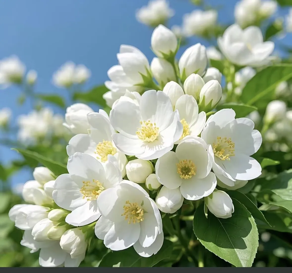 🌸🌿Семена за жасмин, четири сезона цъфтят, с интензивен аромат, подходящи за балкон и саксии, със снопести цветя и лесно отглеждане