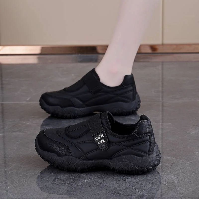 👉 👟Дамски удобни маратонки със закопчаване с каишка и масивна подметка