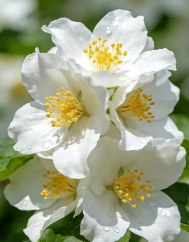 🌸🌿Семена за жасмин, четири сезона цъфтят, с интензивен аромат, подходящи за балкон и саксии, със снопести цветя и лесно отглеждане