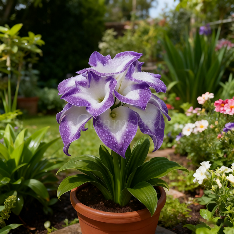 ❄️ Рядък нов сорт луковици на синя кала Ice Blue 💙 – Лесна за отглеждане, устойчива на студ и топлина