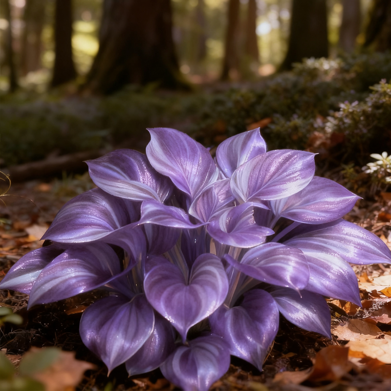 ⭐ Семена Sapphire Hosta – Редки сини листа за впечатляващи сенчести градини