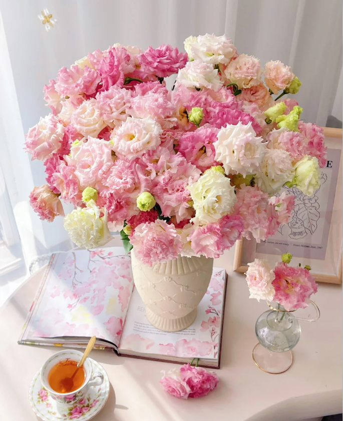 💐Lisianthus – Időtlen szépség, örök szerelem💫