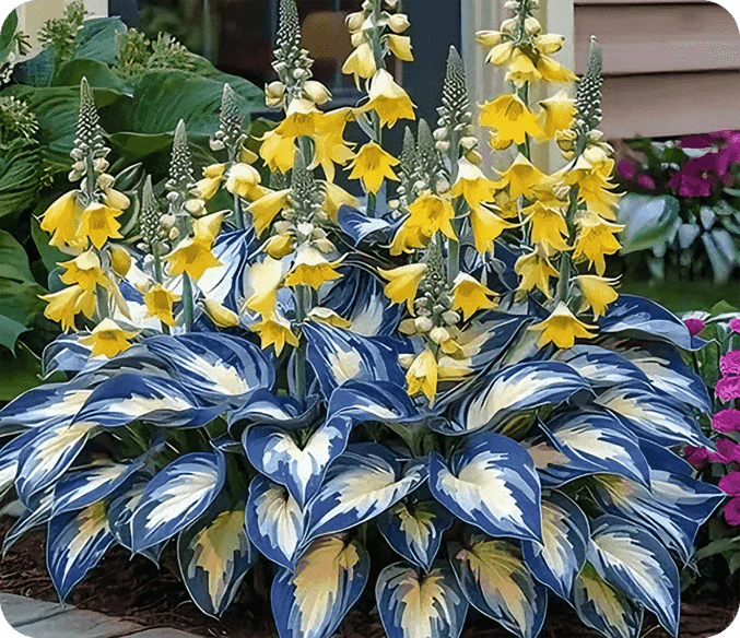 🍃🌸 9 ritka és lenyűgöző prémium, sokszínű HOSTA mag 🌸🍃