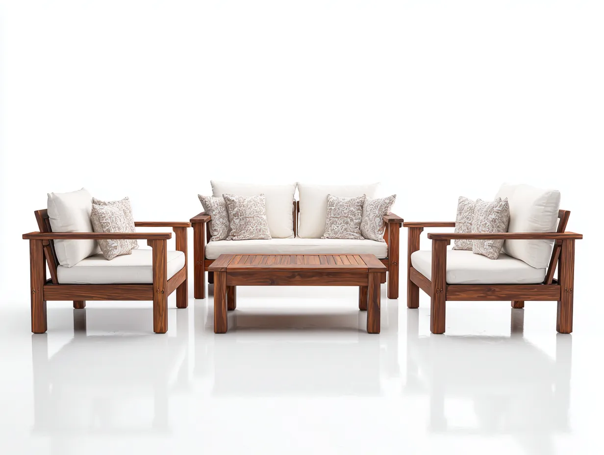 Divani da esterno-legno-165x75x80 cm-marrone-bianco-stile moderno-Craftgolab