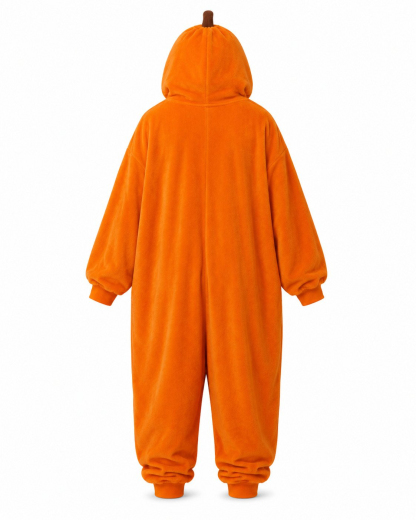 Pumpkin Jack-O’-Lantern Hooded Onesie Costum