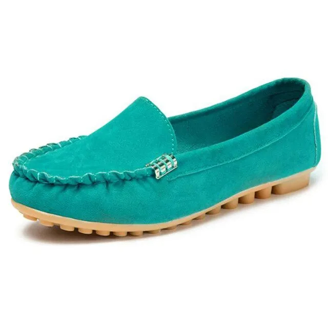 Round-Toe Flats,Breathable Orthopedic Slip On Walking Shoes