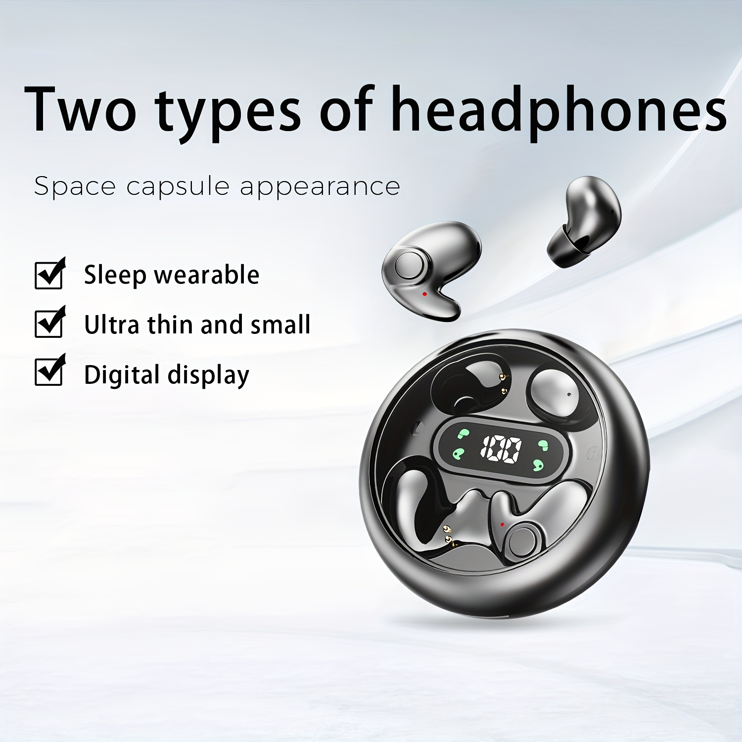 Wireless 2-in-1 Sleep & Sport Earbuds