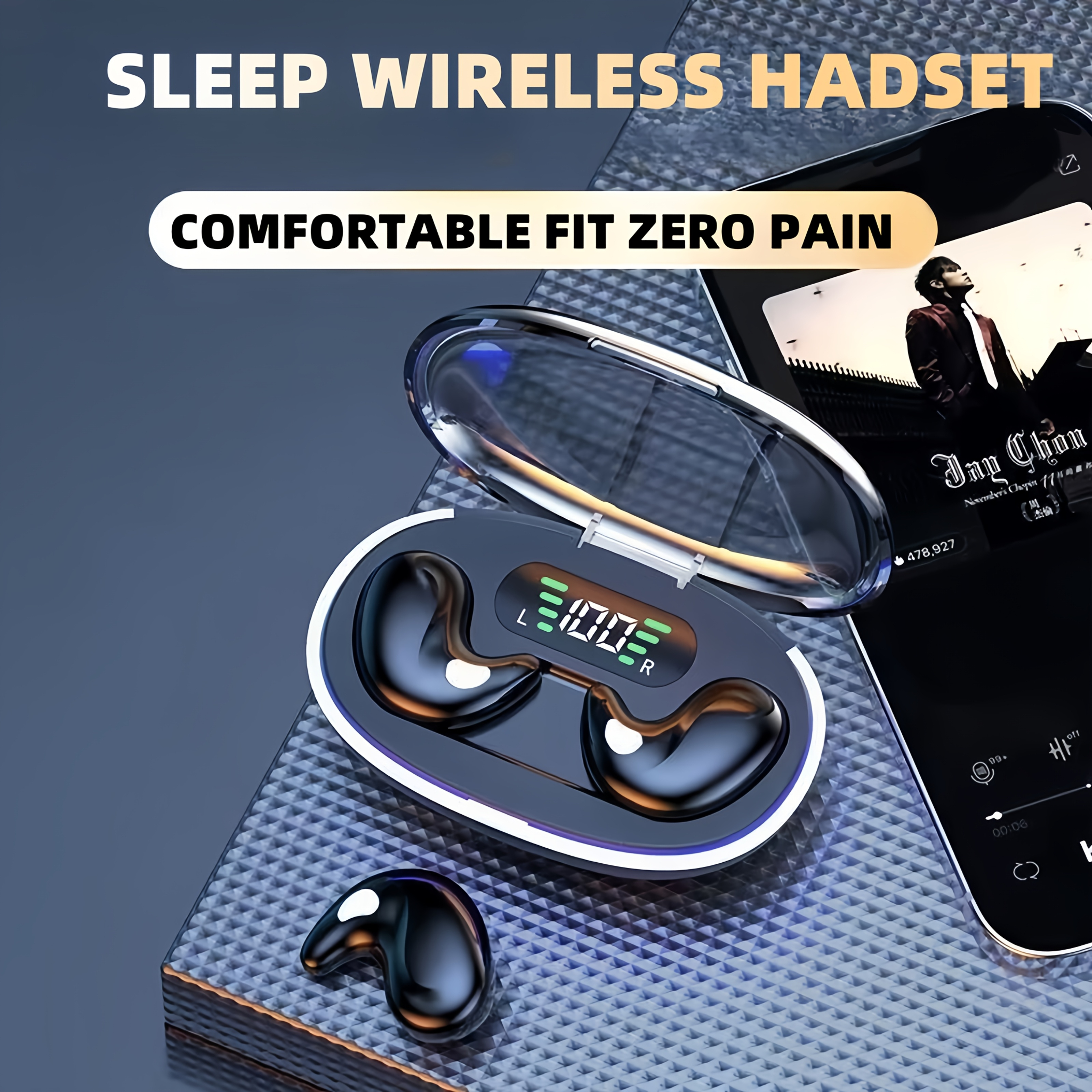 No Pressure Sleep Earbuds