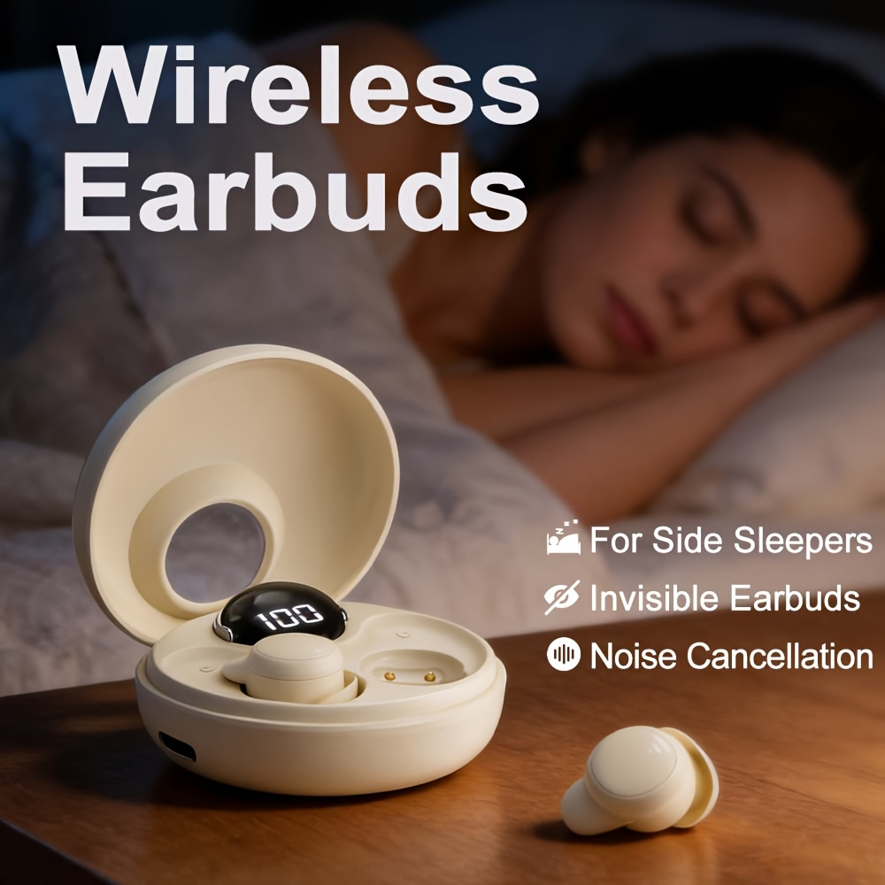 Nicevt™ – Noise-Reducing Sleep Earbuds