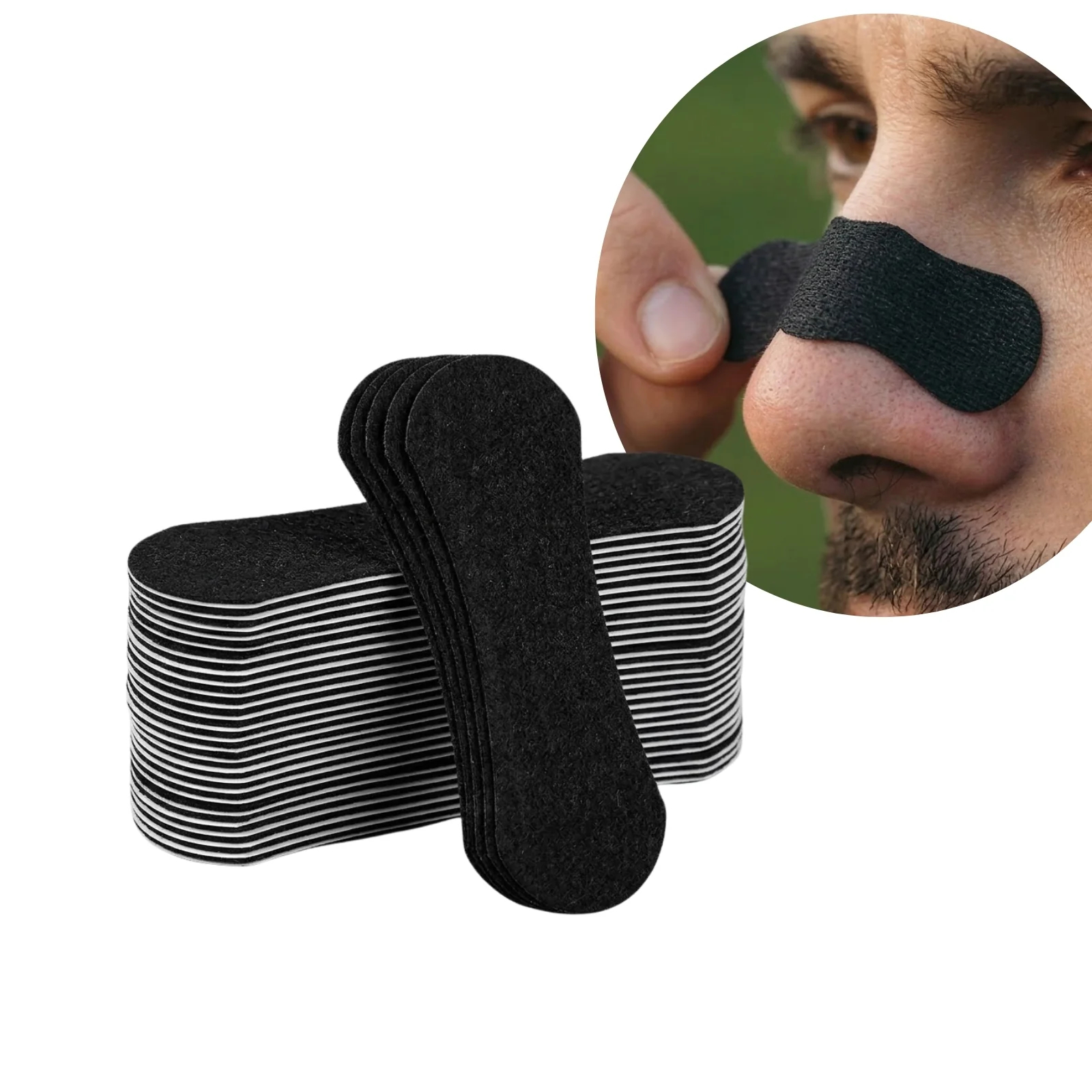 Nasal Dilator Strips - Breathable, Latex-Free & Skin-Friendly Adhesive