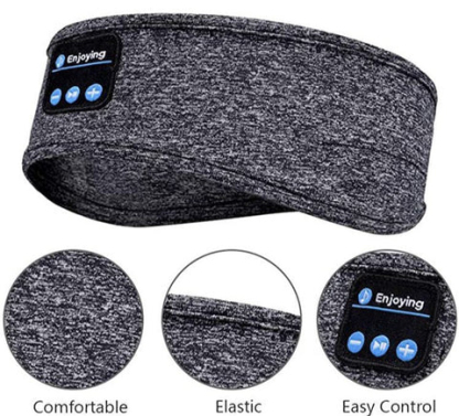 Bluetooth Sleep Headband with Built-in Headphones